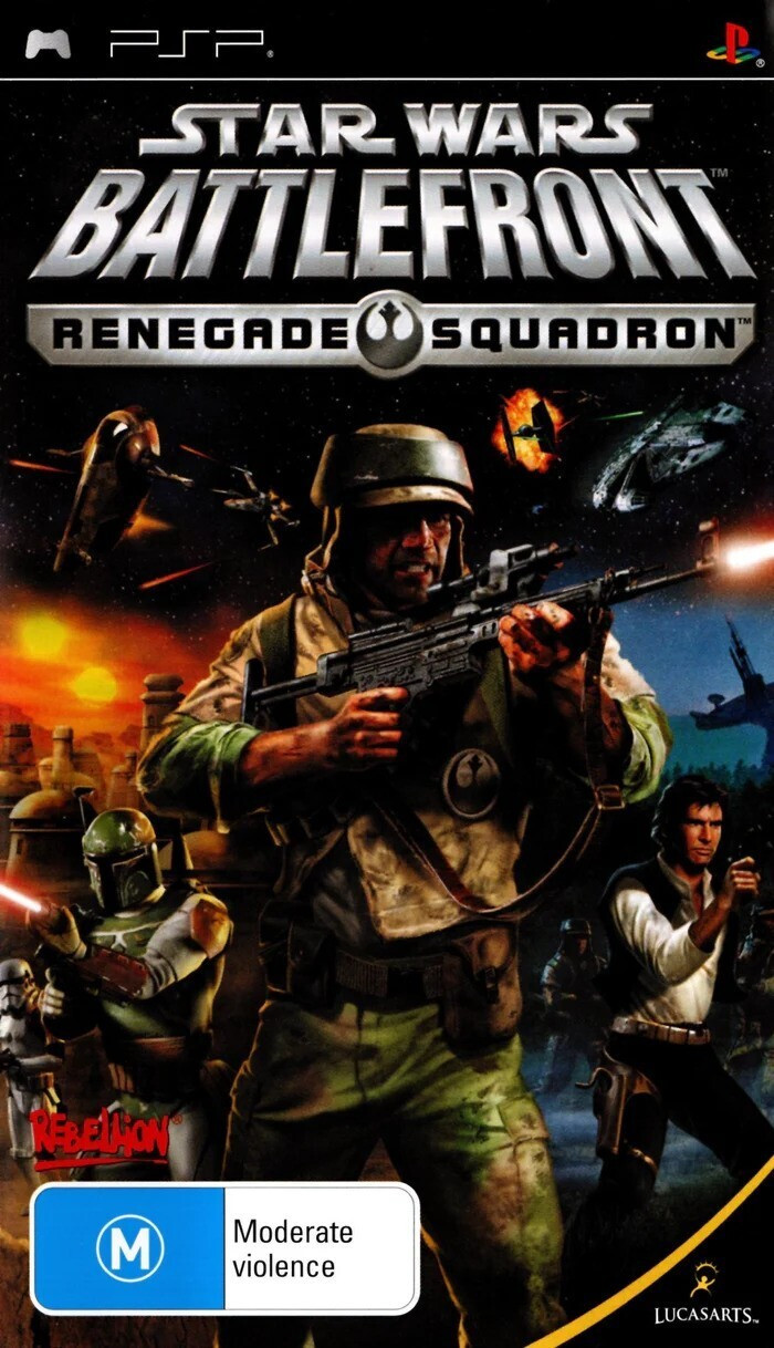 Lucas Arts Star Wars Battlefront Renegade Squadron