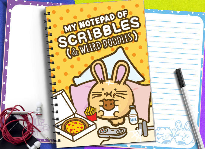 Fuzzballs notebook - My notepad of scribbles and weird doodles