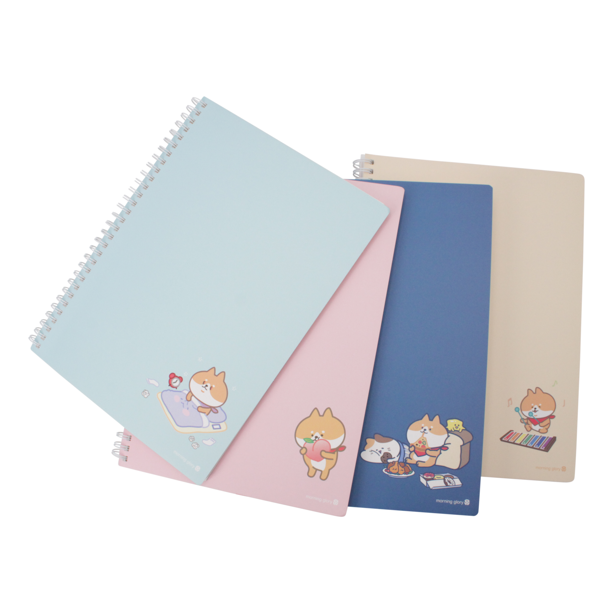 Moongs Corgi notebook (diverse) - 