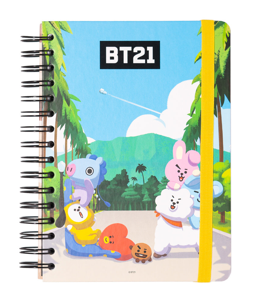 BT21 hardcover bullet journal