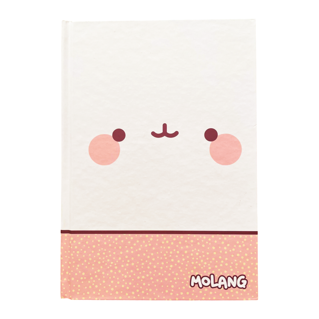 Molang hardcover A5 notebook lijntjes