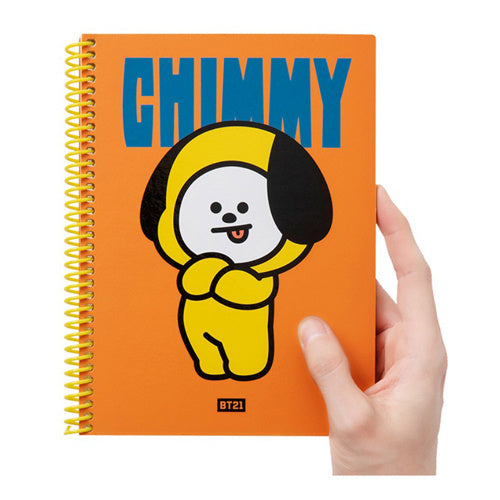 BT21 Heart A5 Spring Notebook - CHIMMY
