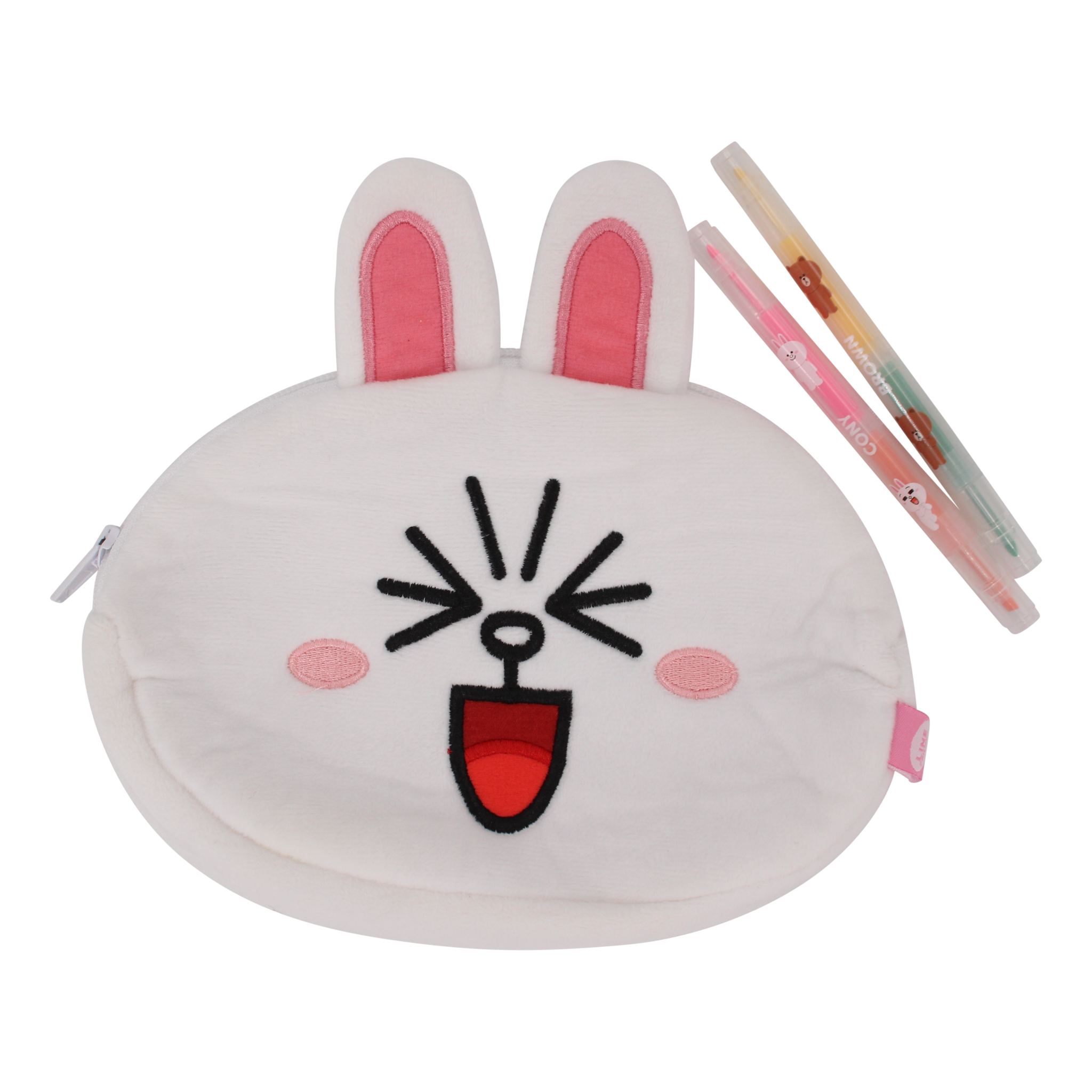 LINE FRIENDS pluche etui Cony