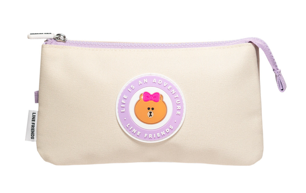 LINE FRIENDS etui - Life is an adventure