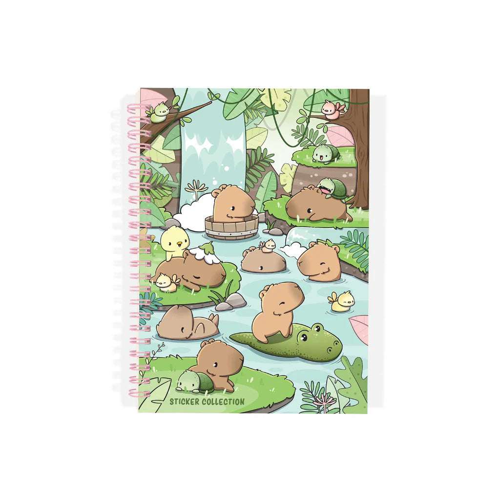 CutieSquad Stickerboek A5 - Capybara's