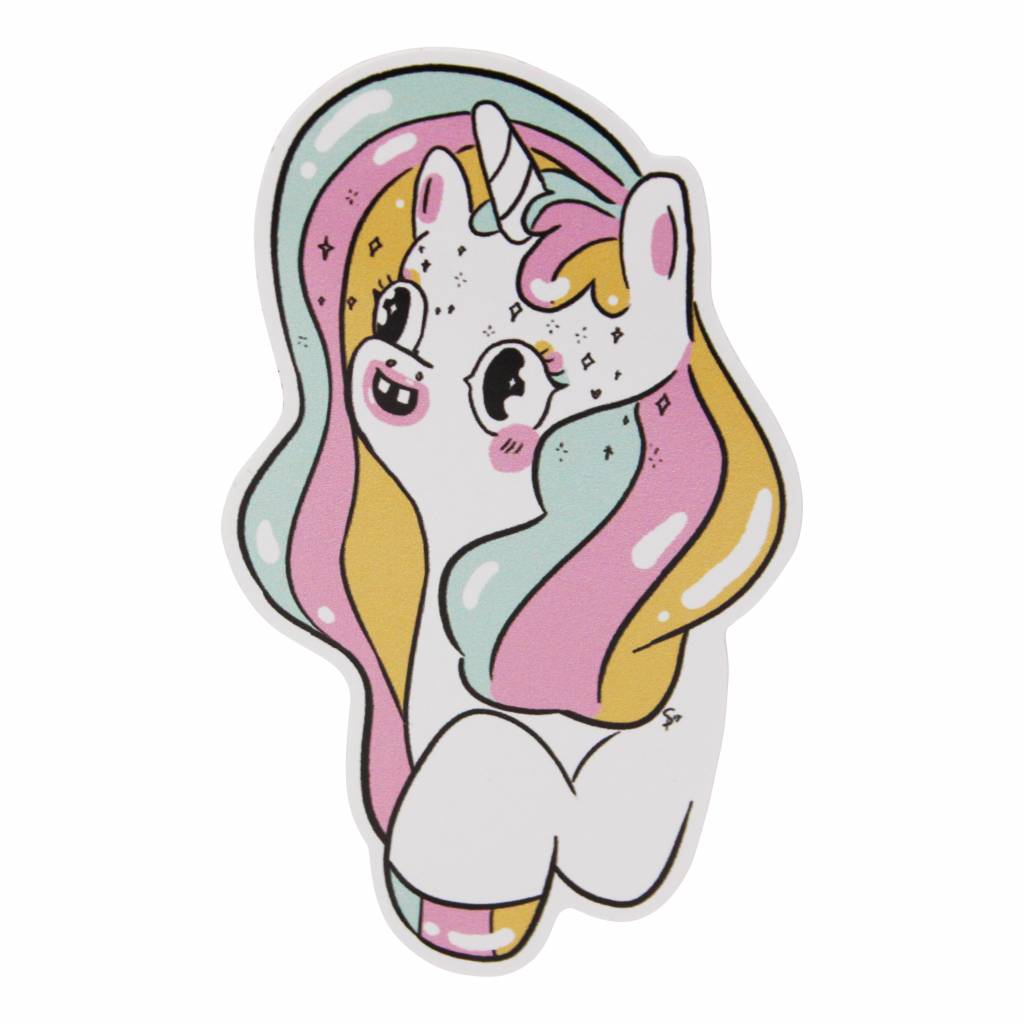 Frilly Pops Miss Magic the unicorn sticker - 