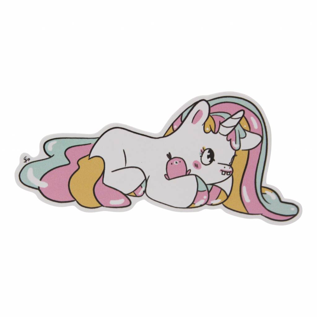 Frilly Pops Sleepy Miss Magic the unicorn sticker - 