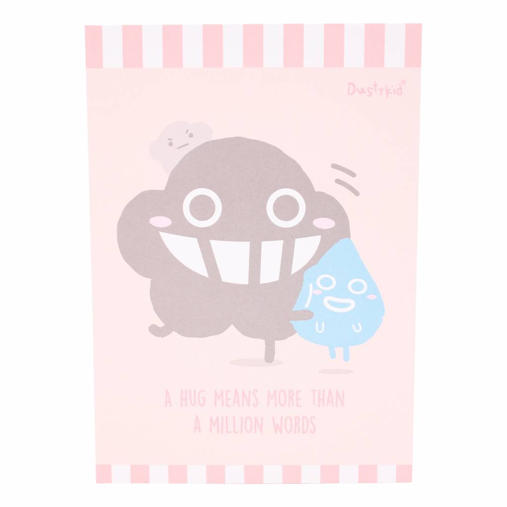 Dustykid notitieblokje - Hug