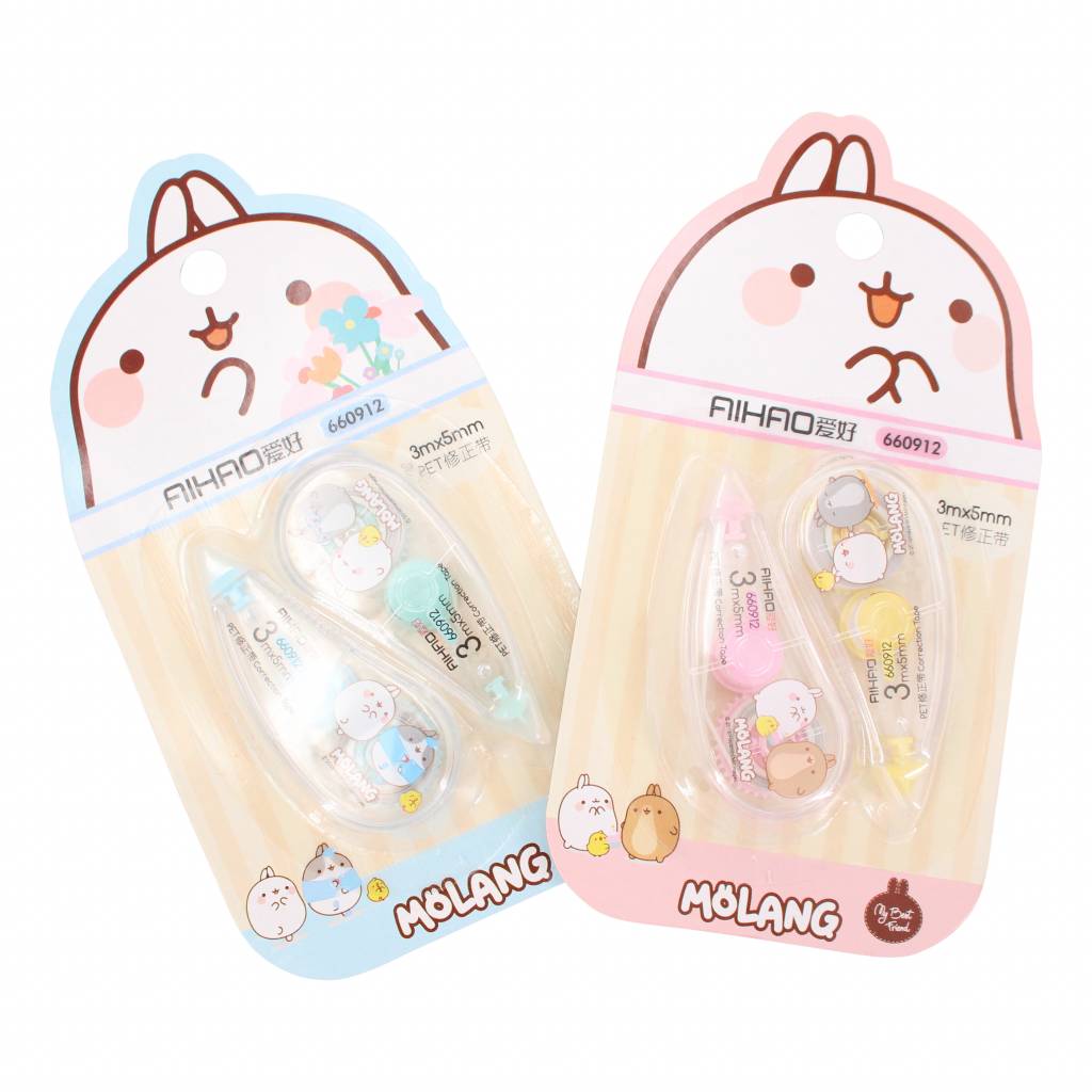 - Molang correctietape