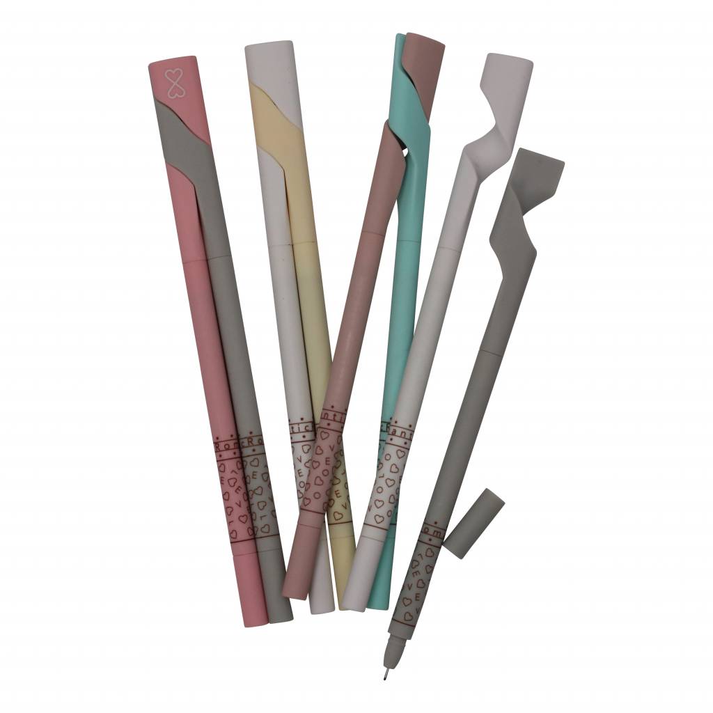 - Eetstokjes gelpen set