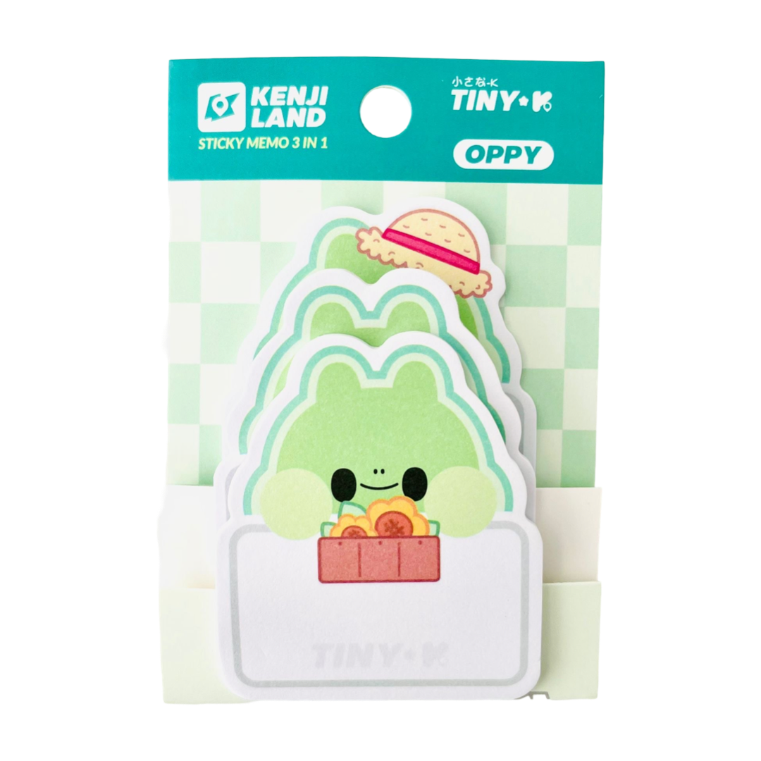 Kenji Sticky Memo Oppy the frog - 