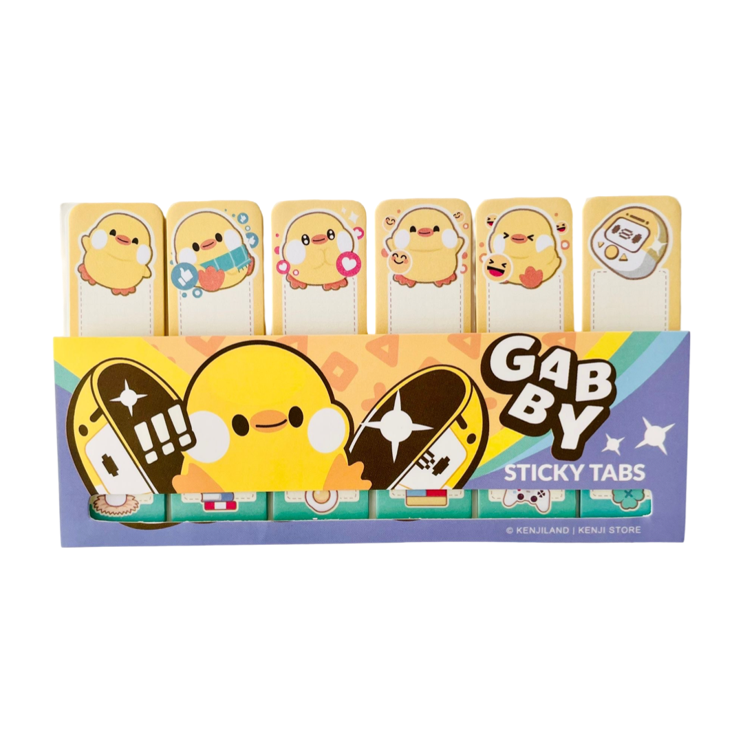 Kenji Sticky Mini Tabs Gabby the duck - 