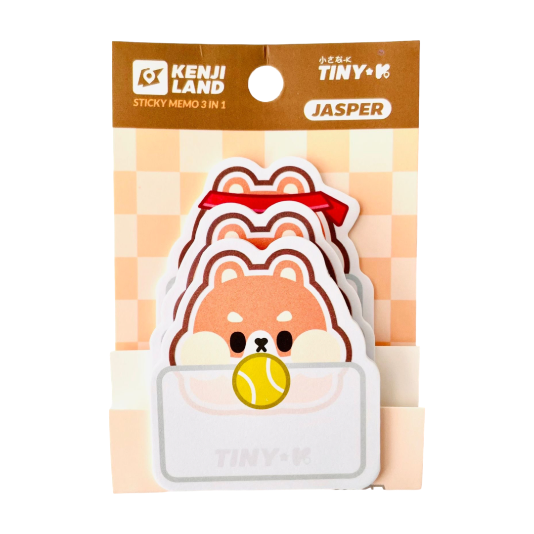 Kenji Sticky Memo Jasper the dog - 