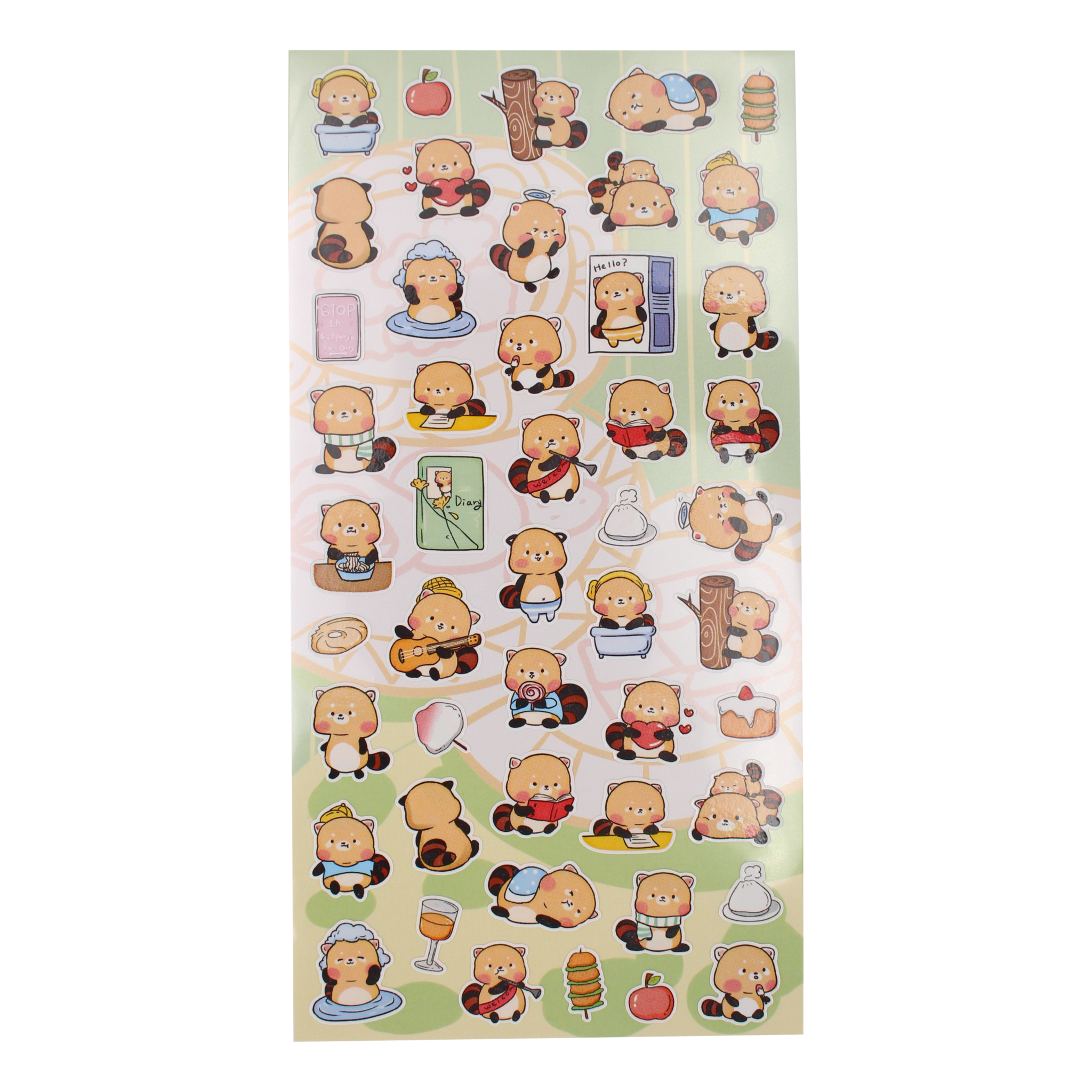 - Red panda Stickers
