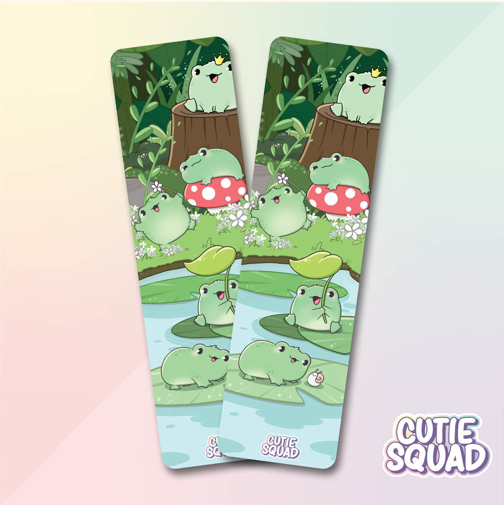 CutieSquad Boekenlegger - Kawaii Frogs