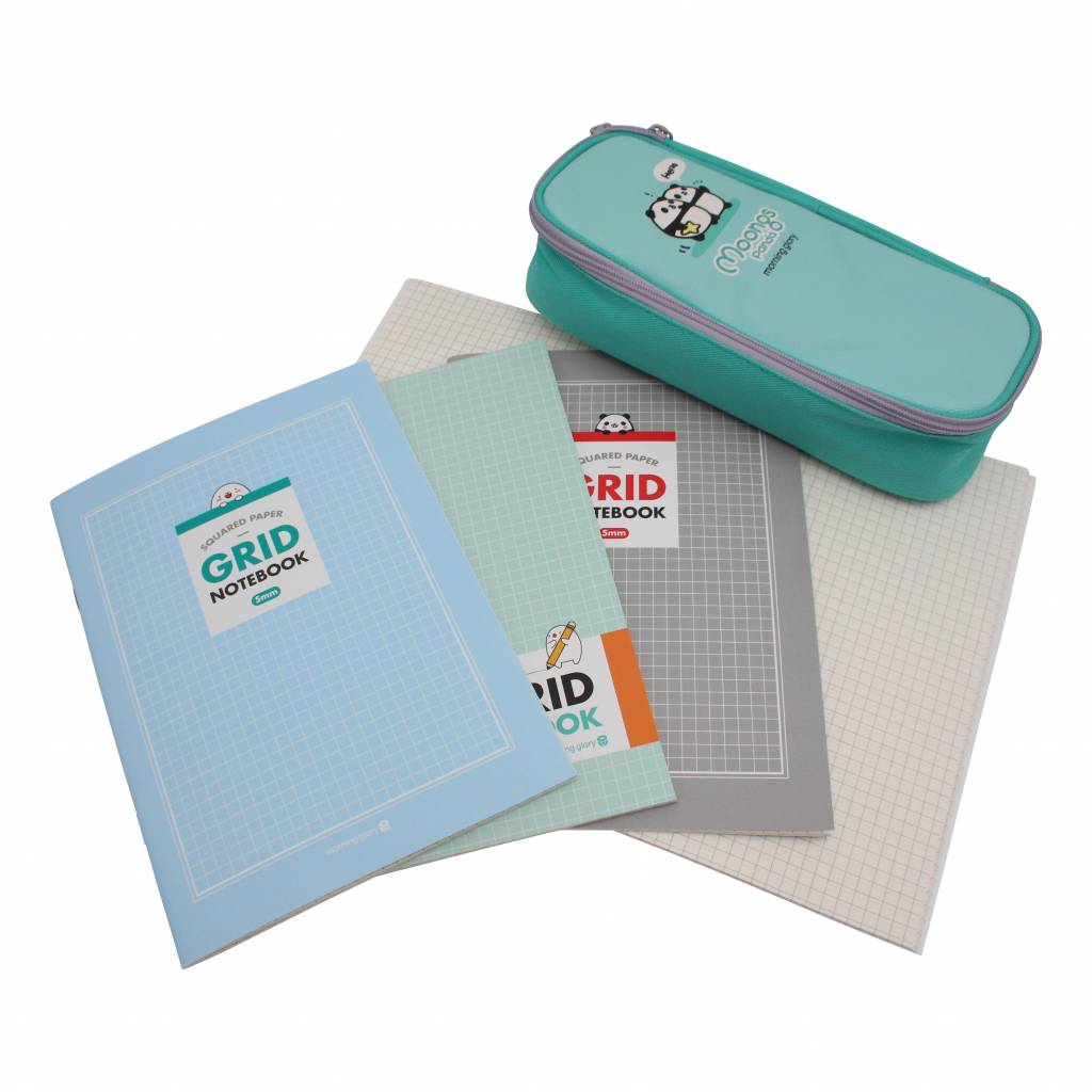 Moongs Schrift ruitjes 5 mm diverse - 