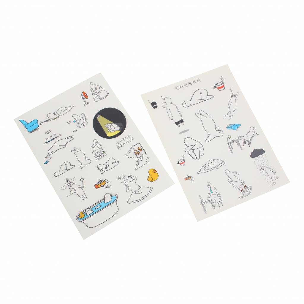 Mr.Donothing sticker set