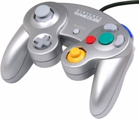 Nintendo Gamecube Controller Zilver