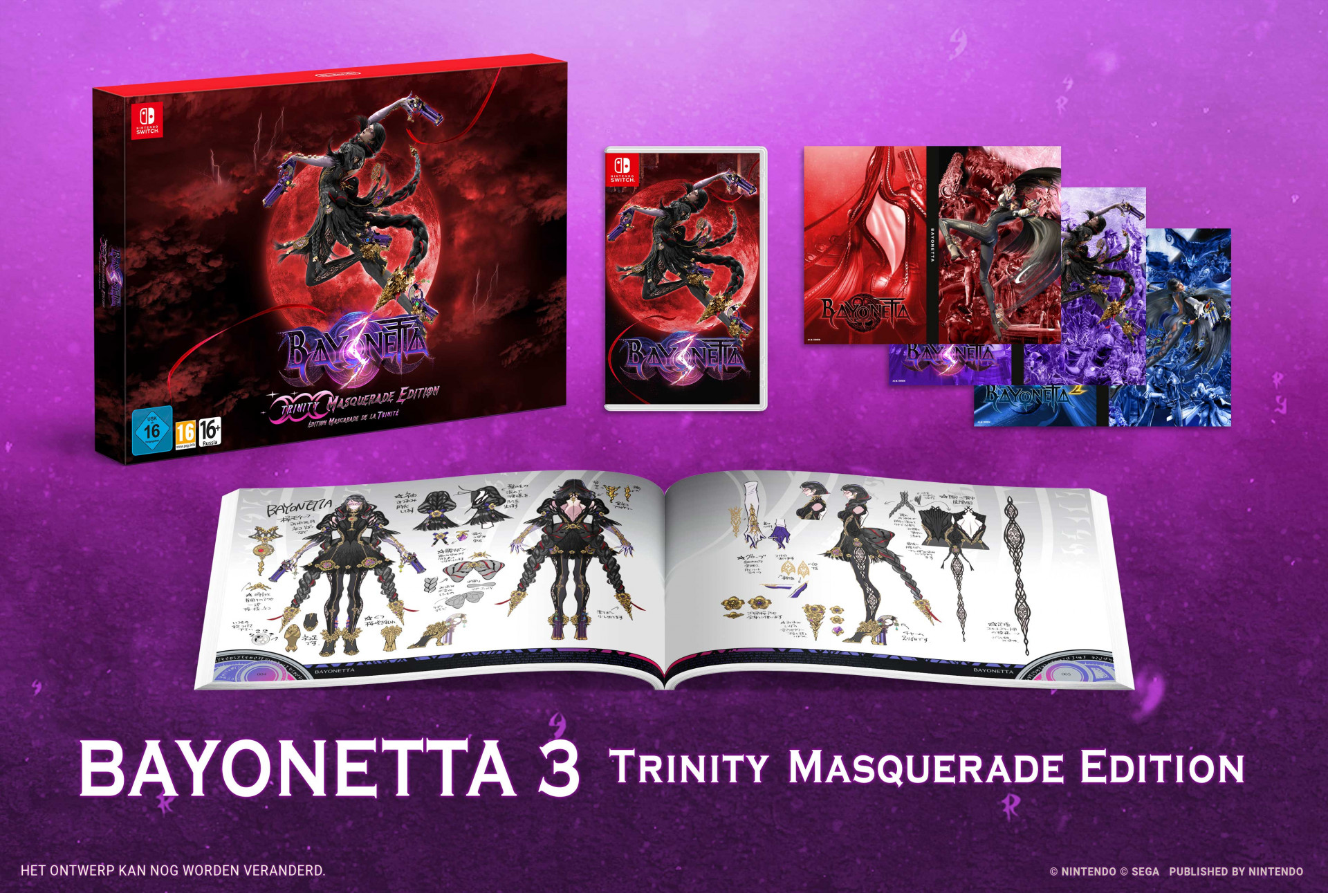 Nintendo Bayonetta 3 Trinity Masquerade Edition