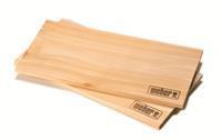 Weber Rookplank, cederhout, set van 2 stuks, groot
