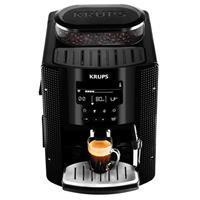 Krups EA 8150 Espresso-/Kaffeevollautomat schwarz EEK: A      Kompakt-Vollautomat der Extraklasse  Perfekte Ergebnisse bei allen Zubereitungen  Neues, intuitives LC-Display  Kompaktes Design mit ho