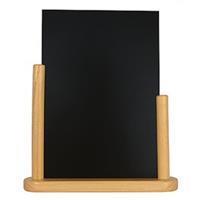 Securit tafelkrijtbord Elegant berk ft 32 x 28 cm
