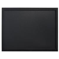 Securit krijtbord Woody ft 40 x 60 cm, zwart