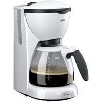 Braun Kaffeemaschine CaféHouse Pure KF 520, weiß, weiß