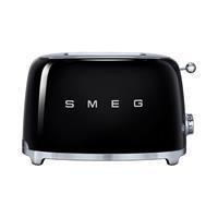 SMEG Toaster Schwarz für 2 Scheiben