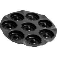 generiek Zenker Appelbeignets bakvorm voor 8 stuks - kleur zwart metallic - diameter 33cm