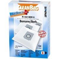 Cleanbag - Staubsaugerbeutel M102BOM6 für Bomann B43 / Bork