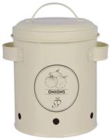 Esschert Design Voorraadblik uien Onions21 liter