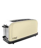 Russell Hobbs Colours Plus Classic Cream Long Slot Broodrooster