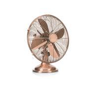 Tristar Retro Tischventilator VE-5970 35 W 30 cm Kupfer Gold