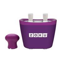 Zoku Quick Pop Maker Duo lila Eismaschine