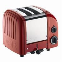 Toaster D27031, NewGen Rood - Dualit