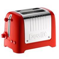 Dualit Toaster LITE P&P GLOSS - 1100 w - blank Red