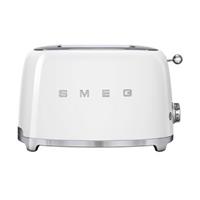 Smeg Broodrooster 2x2 TSF01WHEU, wit