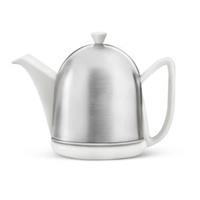 bredemeijer Teapot Cosy Manto 1 litre White/Matte steel