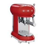 Smeg Espressomachine ECF01RDEU, rood