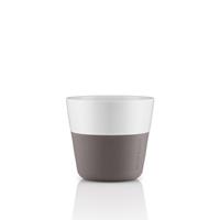 Eva Solo Kaffeetasse grau 230 ml - 2 Stück