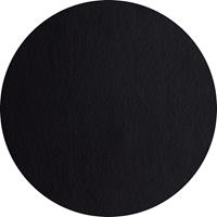 ASA Selection Placemat - Leather Optic Fine - Zwart - ø 38 cm