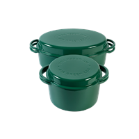 Big Green Egg Grilltopf Big Green Egg Dutch Oven Grün rund, (2-tlg)