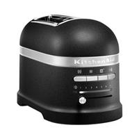 Kitchenaid Toaster Artisan 5KMT2204EBK, 2-Scheiben, gusseisen schwarz, schwarz