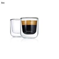 Blomus Doppelwandige Gläser Nero Espresso - 2 Stück