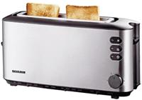 severin AT 2515 eds/sw - Long slot toaster 1000W stainless steel AT 2515 eds/sw AT2515