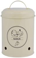 Esschert Design Voorraadblik knoflook Garlic15 liter