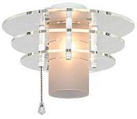 CasaFan 6 WE ACRYLPLATEN Lamp voor plafondventilator Acrylglas mat