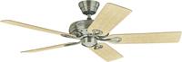 Deckenventilator SAVOY Rotorblatt-Ø 1320 mm Ahorn / Kirschbaum / Chrom gebürstet