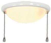 CasaFan 15R WE VLAKKE KAP Lamp voor plafondventilator Opaalglas (mat)